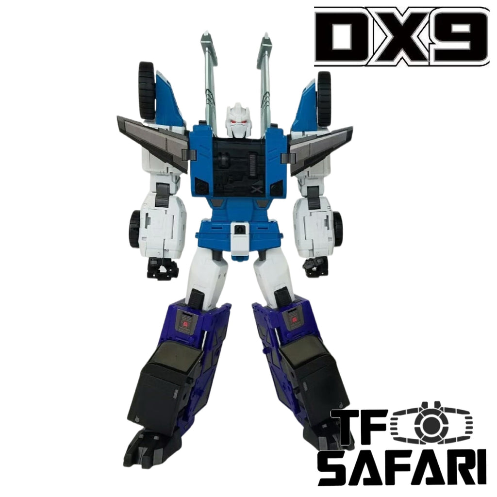 【Incoming】DX9 Toys D-10 D10 Hanzo (Sixshot) (Blue Chest) 27 cm / 10.5"