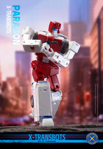 XTransbots MX-31 MX31 Paragon (First Aid, Defensor Combiner)  X-transbots 18cm / 7"