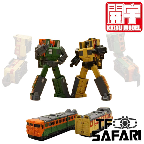 【Pre-Order】 Kaiyu Model / Siyang Culture SY-02 SY02 005 Seizan & 006 Suiken 2 in 1 Set