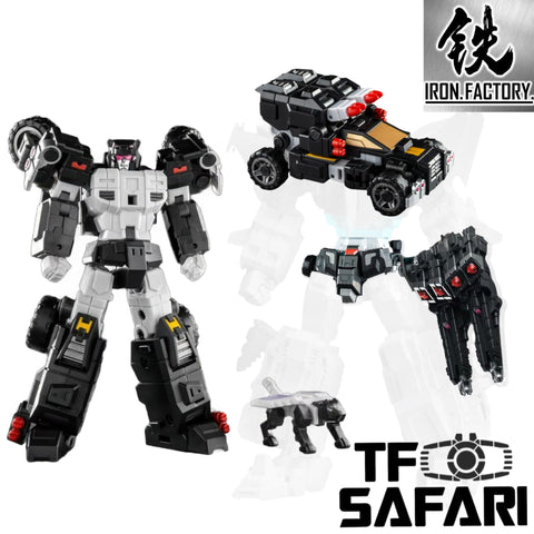 【Pre-Order】Iron Factory IF EX-68 EX68 IDW Claw of Ose, Vineakaiser (Jallguar, Breastforce Liokaiser Combiner) 10cm / 4"