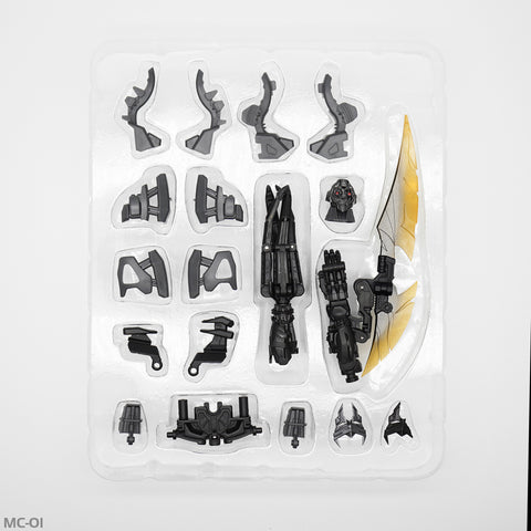 【Loose Pack】Machine Capsule MC-01 MC01 Upgrade Kit for Studio Series SS-101 SS101 ROTB Scourge Rise of the Beasts Upgrade Kit