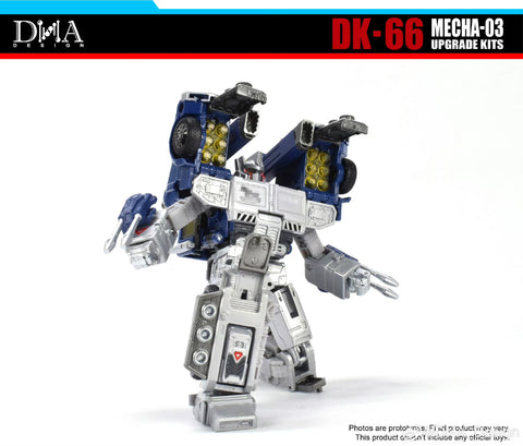 DNA Design DK-66 DK66 Upgrade Kits for Mecha-03 MechaGodzilla (T-Spark MFS-3 Synergenex )