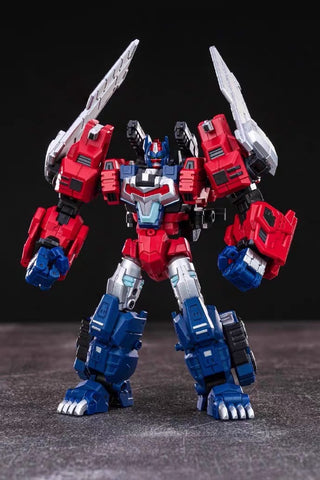 【Pre-Order】Iron Factory IF EX-43R EX43R Primal Commander Scarlet (Optimus Primal) Beast War BW IronFactory 12cm / 4.5"