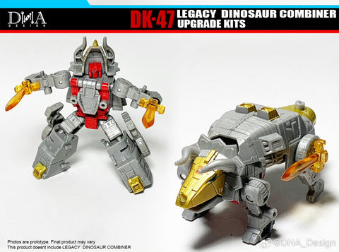 【Pre-Order】DNA Design DK-47 DK47 Upgrade Kits for Legacy Dinosaur Combiner / Volcanicus