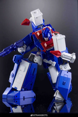 XTransbots MX-22M MX-XXIIM MX22M Commander Stack ( Ultra Magnus )  Metallic Painting Version X-transbots 27cm / 10.7"