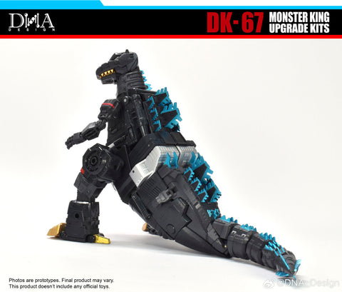 【Pre-Order】DNA Design DK-67 DK67 Upgrade Kits for Monster King (Megatron Type Godzilla Synergenex)