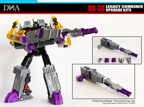 DNA Design DK-38 DK38 Upgrade Kits for Legacy Motormaster and Menasor Combiner