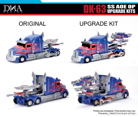 【Pre-Order】DNA Design DK-63 DK63 Upgrade Kits for SS Aoe OP (Studio Series Age of Extinction Optimus Prime)