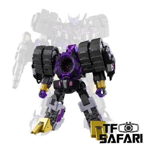 Iron Factory IF EX-35β EX35β Merak Beta ( Tesarus DJD) Purple Version Spirits of The "D.E.C" Ironfactory 15cm / 6"