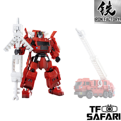 Iron Factory IF EX-62 EX62 Iron Samurai Akataki（Inferno IDW）10cm / 4"