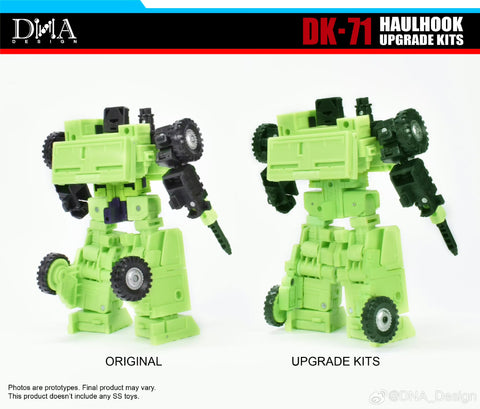 【Pre-Order】DNA Design DK-71 DK71 Upgrade Kits for Studio Series 86 SS86 Devastator Long Haul & Hook