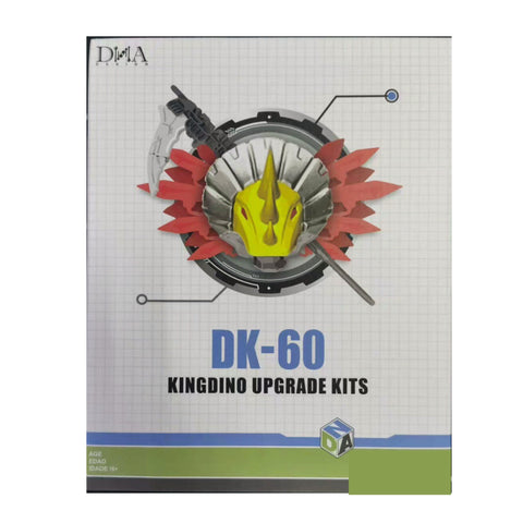 DNA Design DK-60 DK60 Upgrade Kits for Kingdino Combiner (United Dinobot Dinoking Multipack)