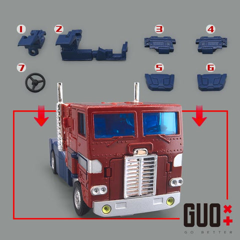 Go Better Studio GX-71 GX71 Upgrade Kit / Gap fillers for MPG09 MPG-09 Super God Ginrai Upgrade Kit