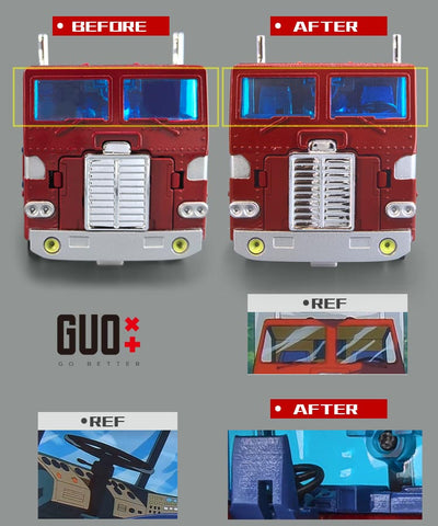 Go Better Studio GX-71 GX71 Upgrade Kit / Gap fillers for MPG09 MPG-09 Super God Ginrai Upgrade Kit