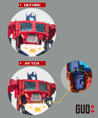 Go Better Studio GX-71 GX71 Upgrade Kit / Gap fillers for MPG09 MPG-09 Super God Ginrai Upgrade Kit