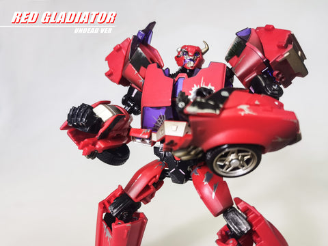 APC Toys APC-009Z APC009Z Red Gladiator (TFP Cliffjumper) Zombie Version