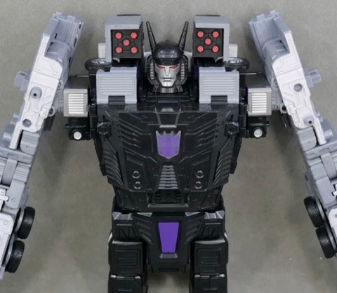 Black Soil Lab BS03 BS-03 Upgrade Kit / Weapon Set for Legacy Menasor / Motormaster Upgrade Kit
