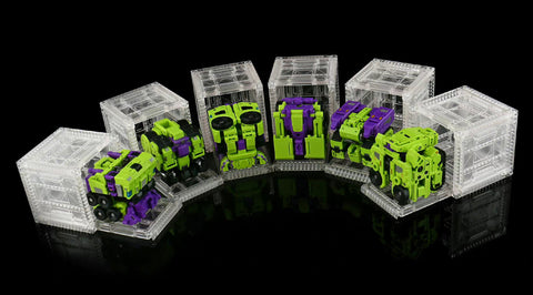 Lucky Cat Microcosmos MC-02 MC02 Riki-Oh (Devastator) Micro Cosmos Set A+B+C 3 Sets Combo