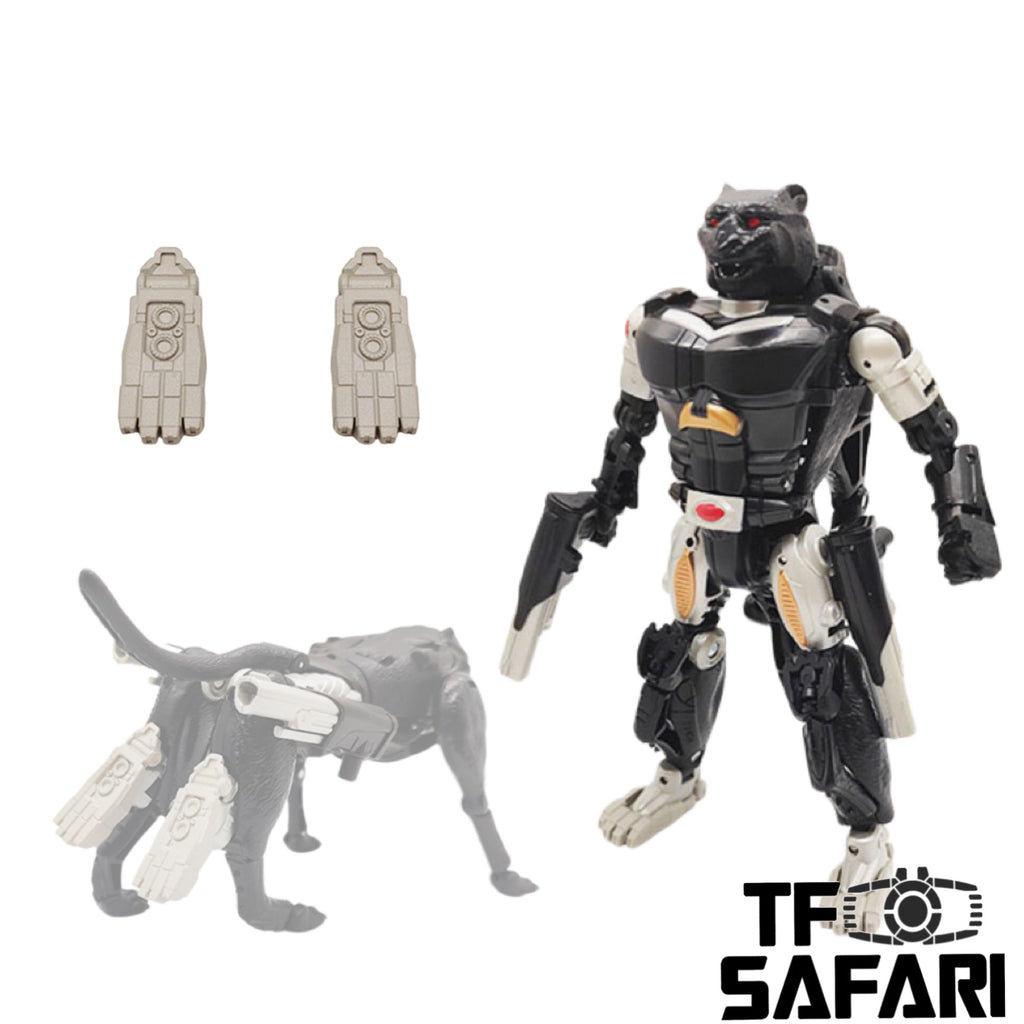 115 Workshop YYW HSTZ-24 HSTZ24 New Feet for War for Cybertron WFC SDCC 2021 Covert Agent Ravage Upgrade Kit