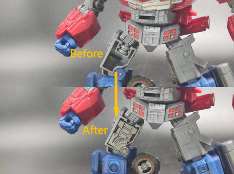 BDT Studio BDT-60 BDT60 for WFC Studio Series Voyager 03 Gamer Edition SS GE03 Optimus Prime Upgrade Kit
