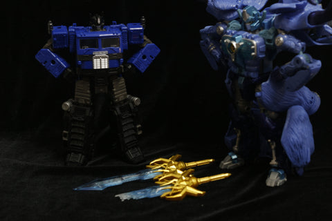 ZX Studio ZX-14A ZX-14B ZX14A ZX14B Weapon Set Matrix Sword for LGEX Blue Big Convoy Upgrade Kit