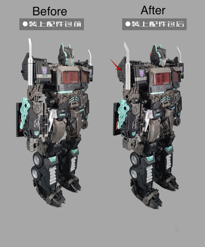 Go Better Studio GX-26B GX26B Replacing Shoulder Armor for Takara Tomy Movie Series MPM12N Nemesis Prime Upgrade Kit