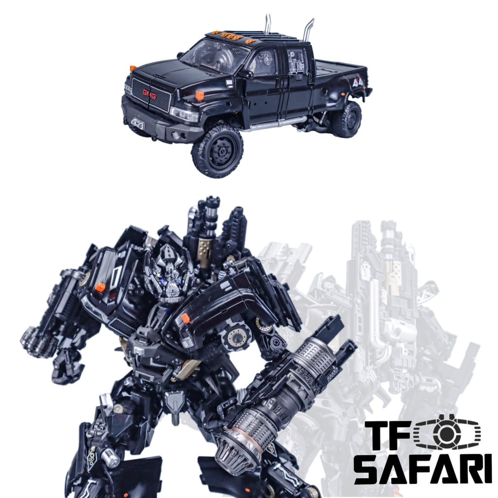 4th Party WJ M06 M-06 (KO MPM06 MPM-06 Ironhide) Oversized (Black Apple Alloy Modified version)