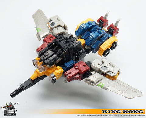 4th party Kight 8802 Captain Gorilla King Kong Beast War Optimal Optimus (KO Iron Factory EX43 Primal Commander) 15cm / 6"