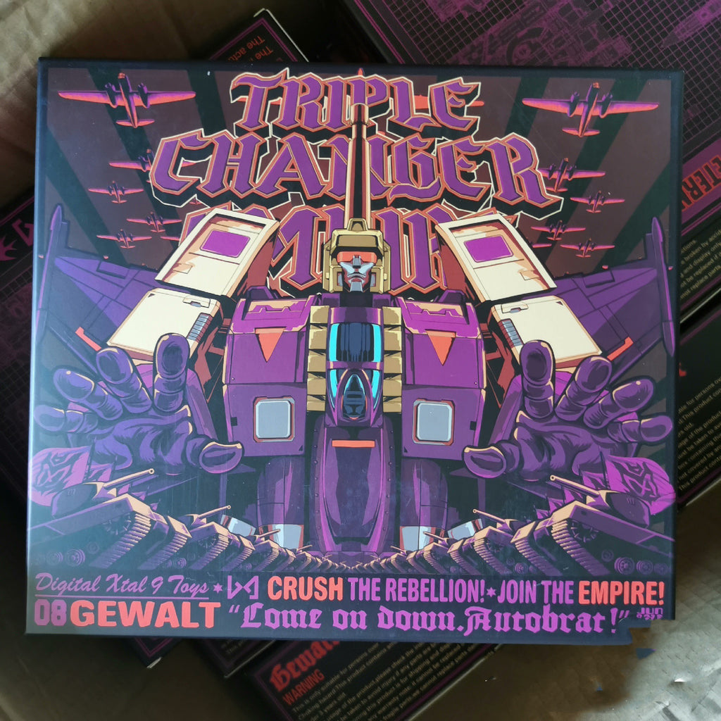 DX9 Toys D-08 D08 Gewalt (Blitzwing) 24cm / 9.5"