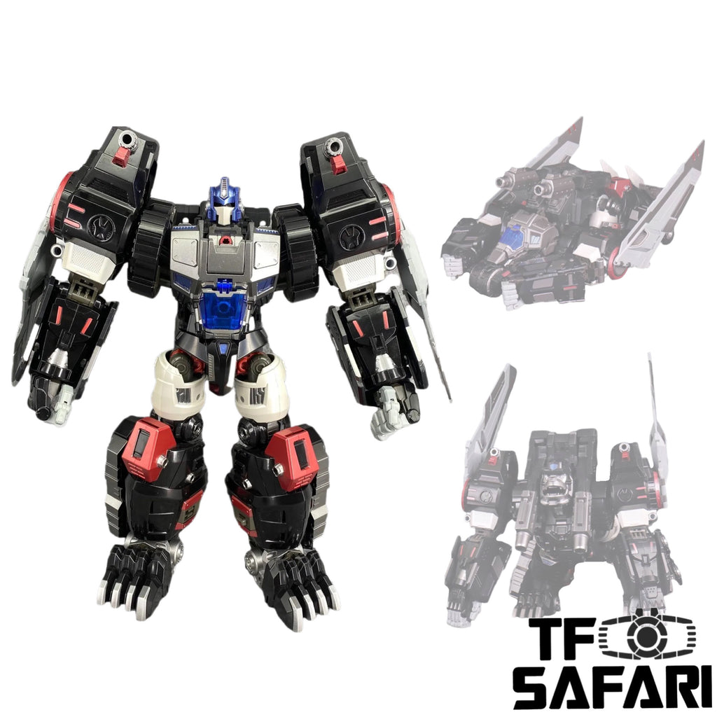 4th Party CR01S CR-01S Oversized KO PE DX06 Beast Gorira General Gorilla (Not Optimal Optimus) Black Version 25cm / 9.9"