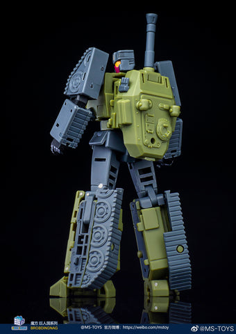 Magic Square MS-Toys MS-B51 MSB51 Lord of War Heavy Gunner (Brawl, Not Bruticus Combiner) G1 Version 10cm, 4"