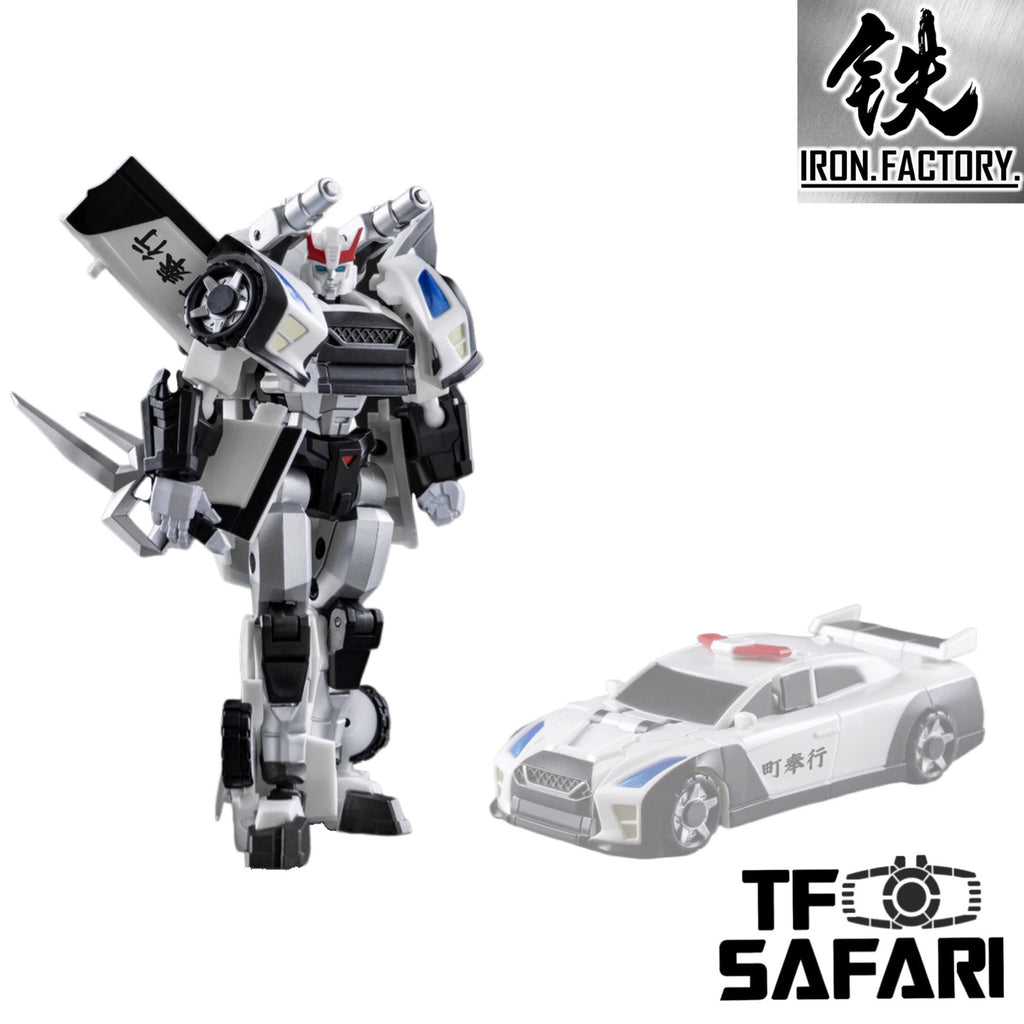 Iron Factory IF EX-63 EX63 Iron Samurai Oniheizu(Prowl)10cm / 4"