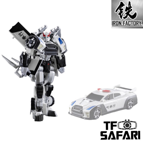 Iron Factory IF EX-63 EX63 Iron Samurai Oniheizu（Prowl）10cm / 4"