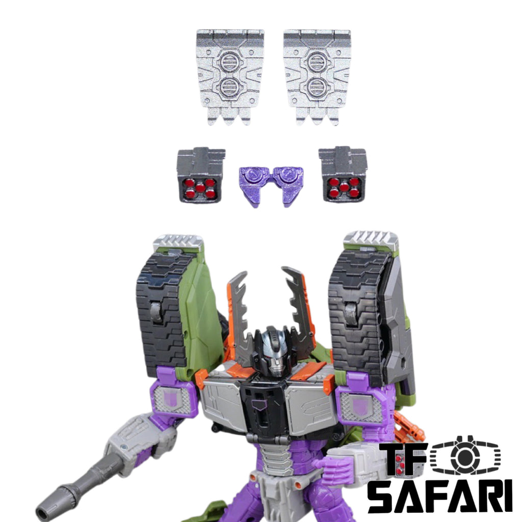 Tim Heada TH072 TH-072 Gap Fillers & Replacement Barrel for Legacy Evolution Leader Armada Universe Megatron Upgrade Kit