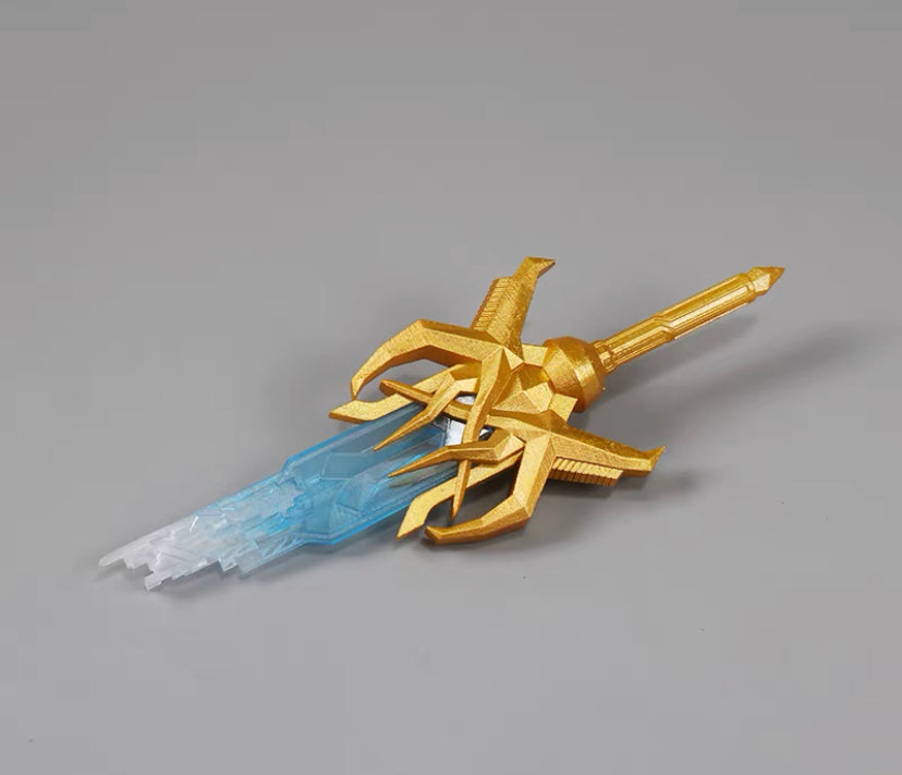 ZX Studio ZX-14A ZX-14B ZX14A ZX14B Weapon Set Matrix Sword for LGEX Blue Big Convoy Upgrade Kit