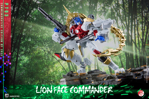 Pangu Toys PT-03 PT03 Lion Face Commander (Lio Convoy) 15cm / 6"