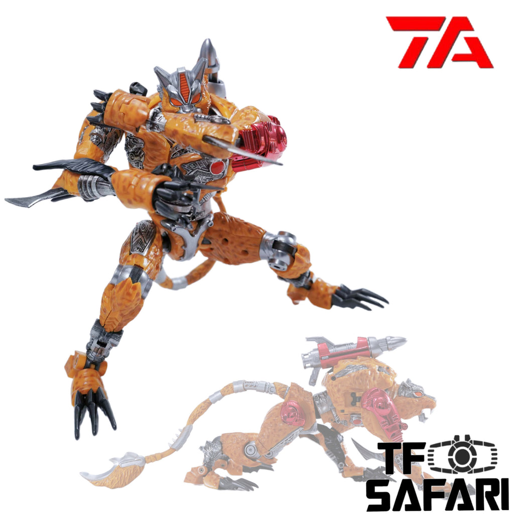 Transart TA BWM-09 BWM09 (BW Beast Transmetal Cheetor) 22cm / 8.7"