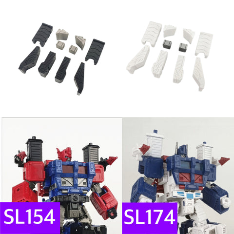 Shockwave Lab SL-154 / SL-174 SL154 / SL174 Gap Fillers for Shattered Glass / Kingdom Ultra Magnus Upgrade Kit