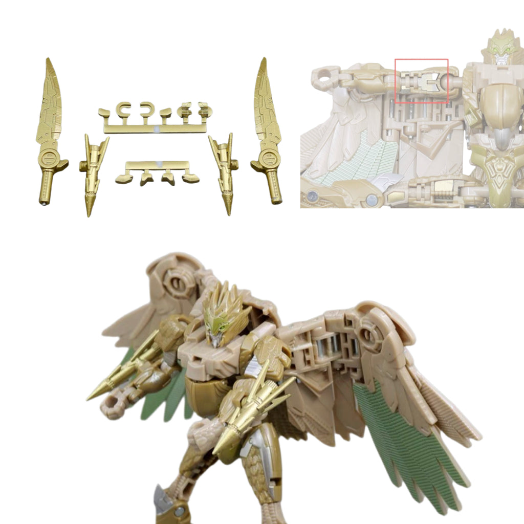 Tim Heada TH058 TH-058 Weapons / Gap fillers for Studio Series SS97 Airazor Upgrade Kit