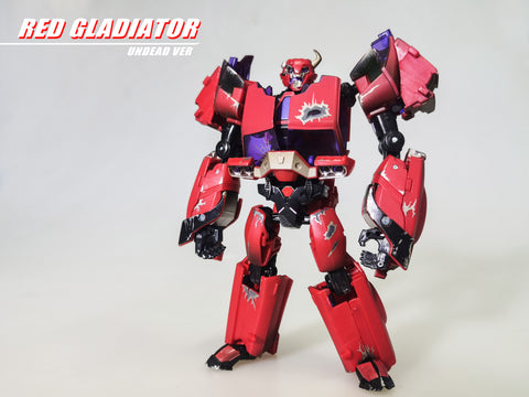 APC Toys APC-009Z APC009Z Red Gladiator (TFP Cliffjumper) Zombie Version