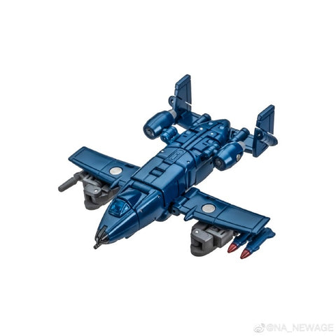 NA NewAge H55S H-55S Flying Worm (G1 Powerglide) Blue Version New Age 7cm / 2.75"