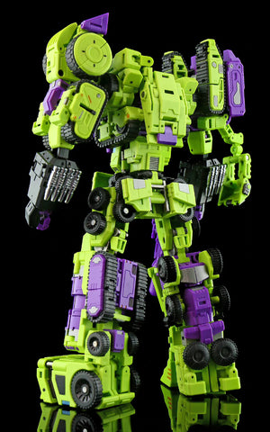 Lucky Cat Microcosmos MC-02 MC02 Riki-Oh (Devastator) Micro Cosmos Set A+B+C 3 Sets Combo