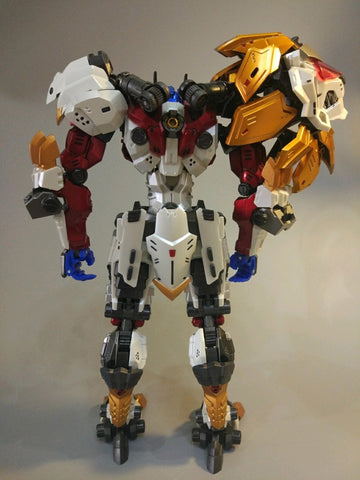 NeoArt Toys NT-10 NT10 Dual Form Leonidas Beast Muscle White Lion (Lio Convoy / Leo Prime) 21.5cm / 8.5"