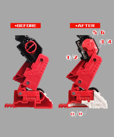 Go Better Studio GX-06D GX06D Uptrade Kit for Generation Selects WFC-GS26 Artfire ( Upgrade Kit+ Gap Fillers)