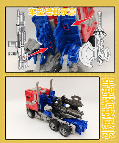 Tim Heada / Superman Studio / 115 Workshop Weapons / Gap Fillers for Buzzworthy Bumblebee ROTB Rise of the Beasts SS102 SS-102 Optimus Prime Upgrade Kit
