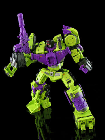 Lucky Cat Microcosmos MC-02 MC02 Riki-Oh (Devastator) Micro Cosmos Set A+B+C 3 Sets Combo