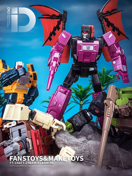 FT-23 ヘッドマスター ワイプトランスフォーマー Fanstoys G1 FT-23 ヘッドマスター ワイプトランスフォーマー Fanstoys G1
