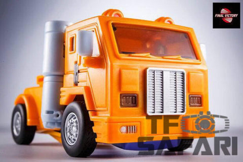 FinalVictory FV 3 in 1 Warpath Brawn Huffer G1 MP Final Victory 13cm / 5'