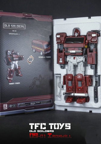 TFC Toys Old Soldiers OS-01 OS01 Ironwill (Ironhide) 20cm