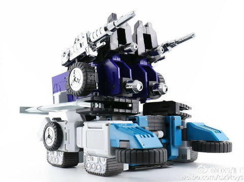 DX9 Toys D-10 D10 Hanzo (Sixshot) (Blue Chest) 27 cm / 10.5"